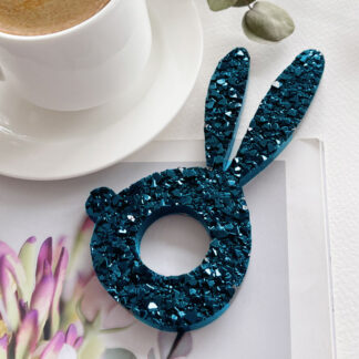 No. 15 Crystal Easter Egg Holder Silicone Mold - image 1