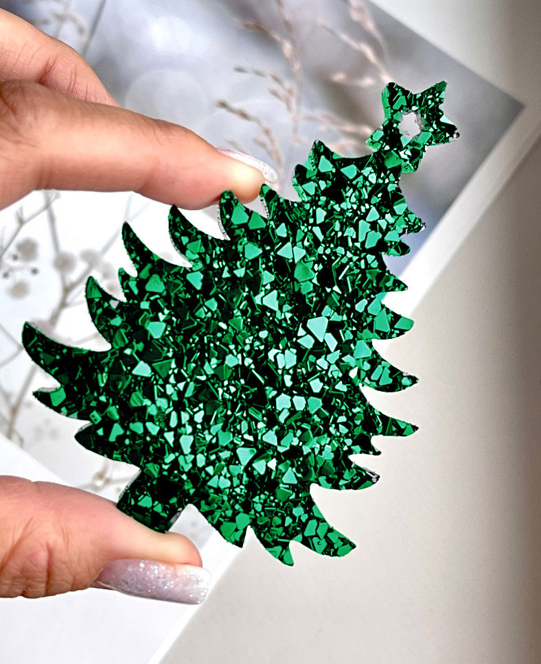 No. 195 Crystal Christmas Tree Silicone Mold - image 4