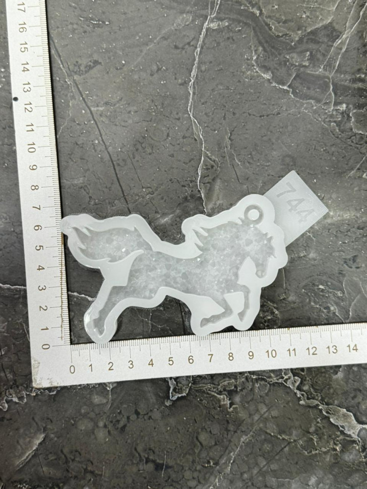No. 744 Rearing Horse Silicone Mold - image 4