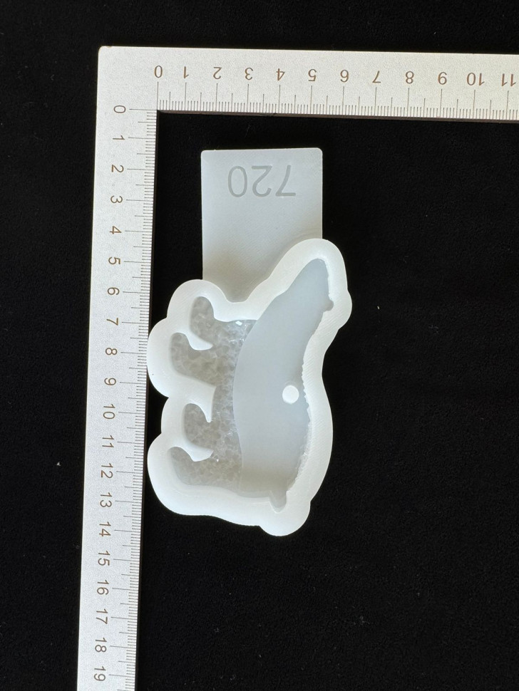 No. 720 Bear with Crystal Legs Silicone Mold - image 4