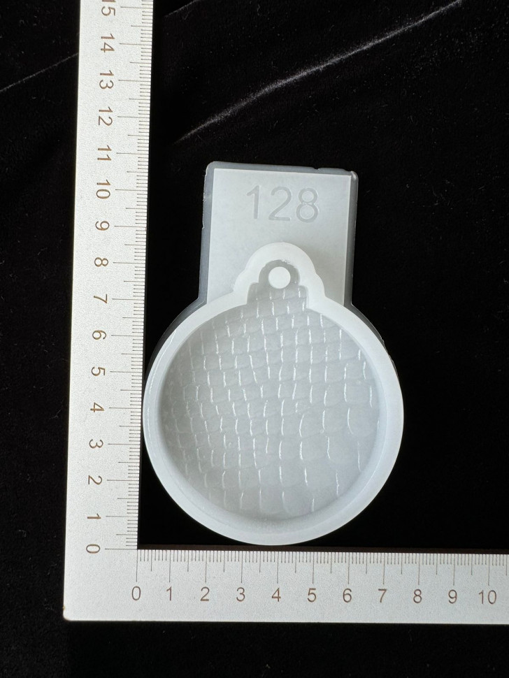 Snakeskin Bauble Silicone Mold - image 2