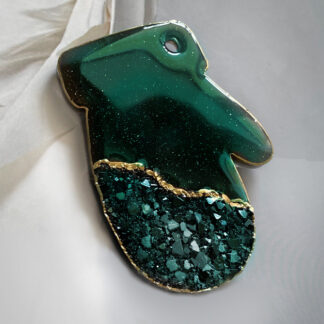 No. 109 Crystal Mitten Silicone Mold - image 1