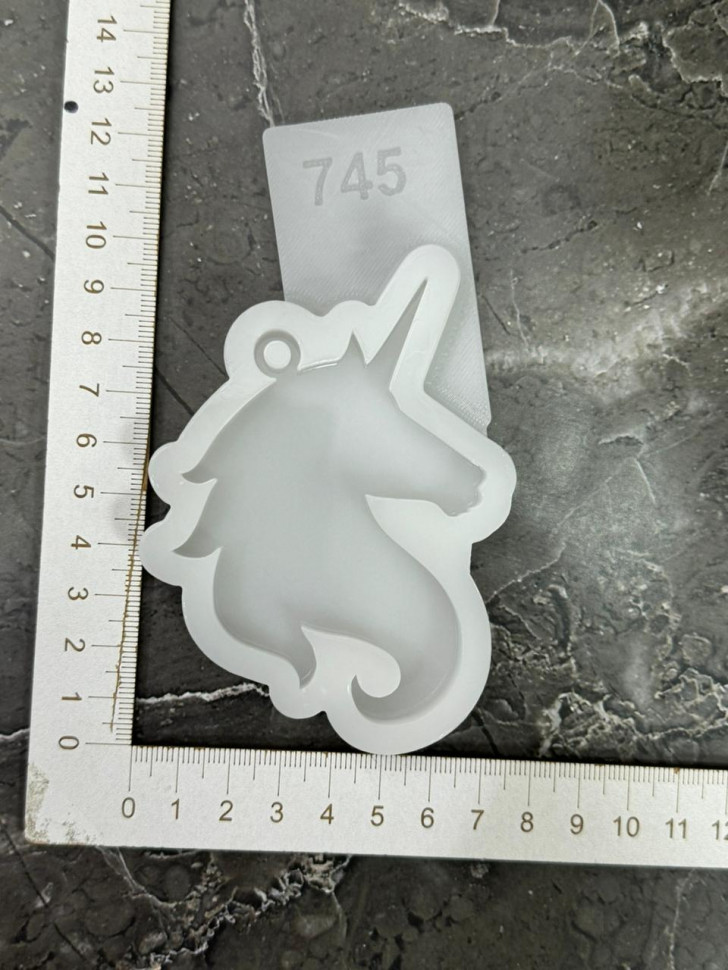 No. 749 Glossy Unicorn Silicone Mold - image 5