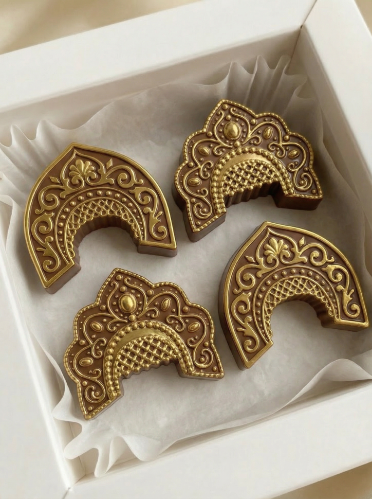 No. 4052 Russian Folk Design Silicone Mold - image 7