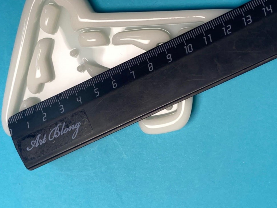 No. 230 Ice Skates Silicone Mold - image 5