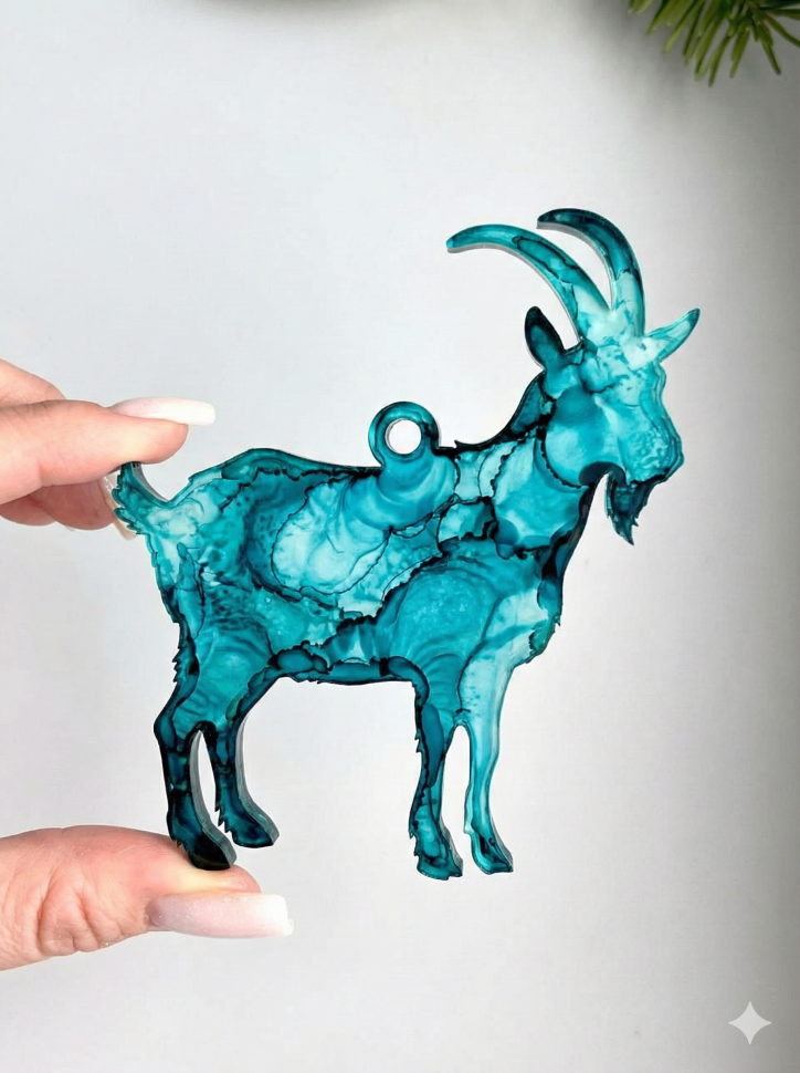 No. K-3 Glossy Goat Silicone Mold - image 2