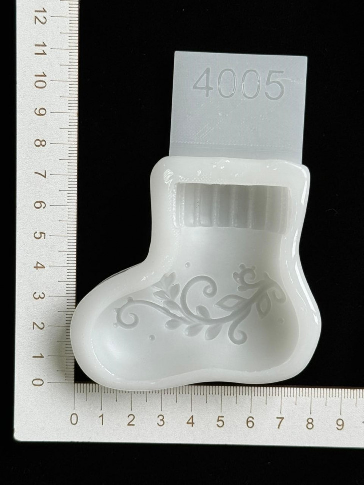 No. 4005 Sock Silicone Mold - image 4