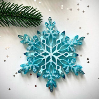 No. 264 Snowflake Silicone Mold - image 1