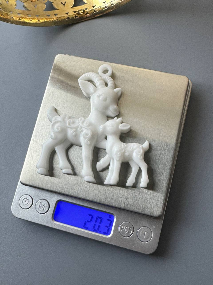 No. K16 Goat and Kid Silicone Mold - image 5