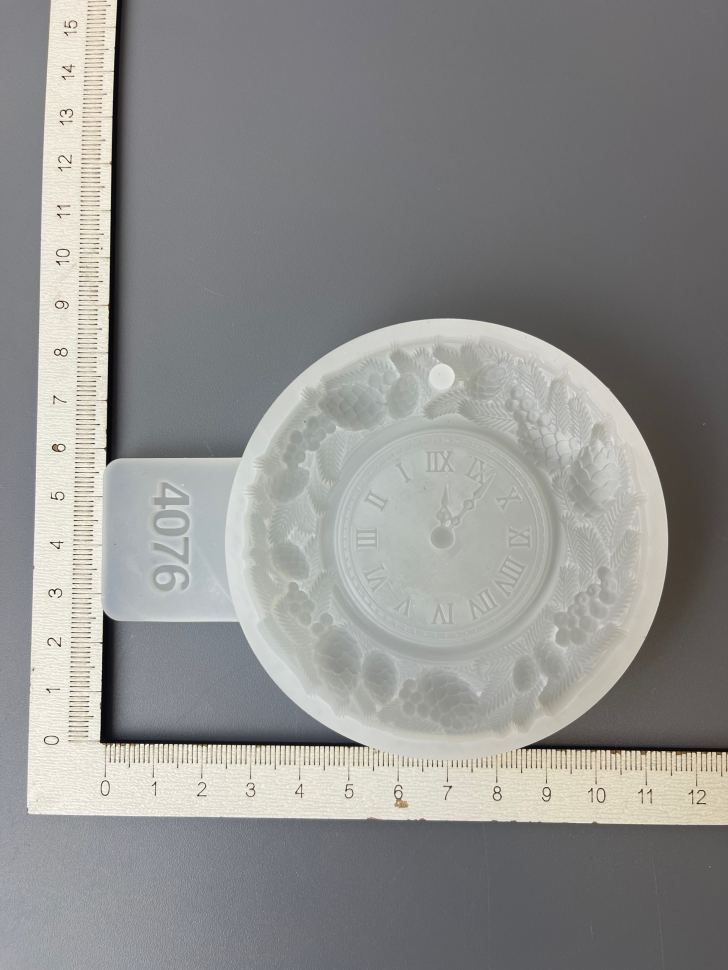 No. 4076 Clock, 3D Silicone Mold - image 3
