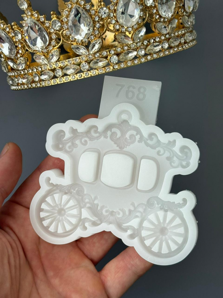 No. 768 Ornate Carriage, 3D Silicone Mold - image 6