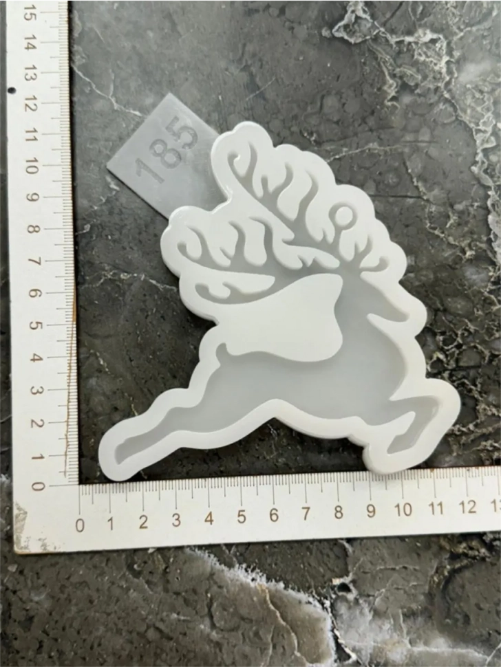 No. 185 Reindeer Silicone Mold - image 4