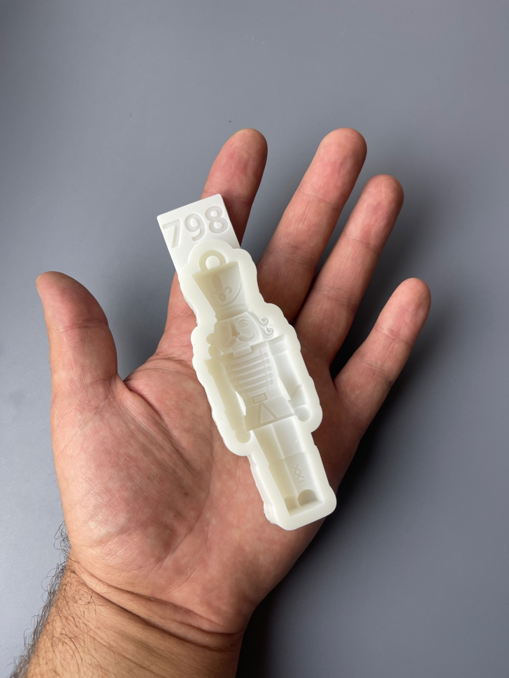 No. 798 Nutcracker, New Model Silicone Mold - image 2