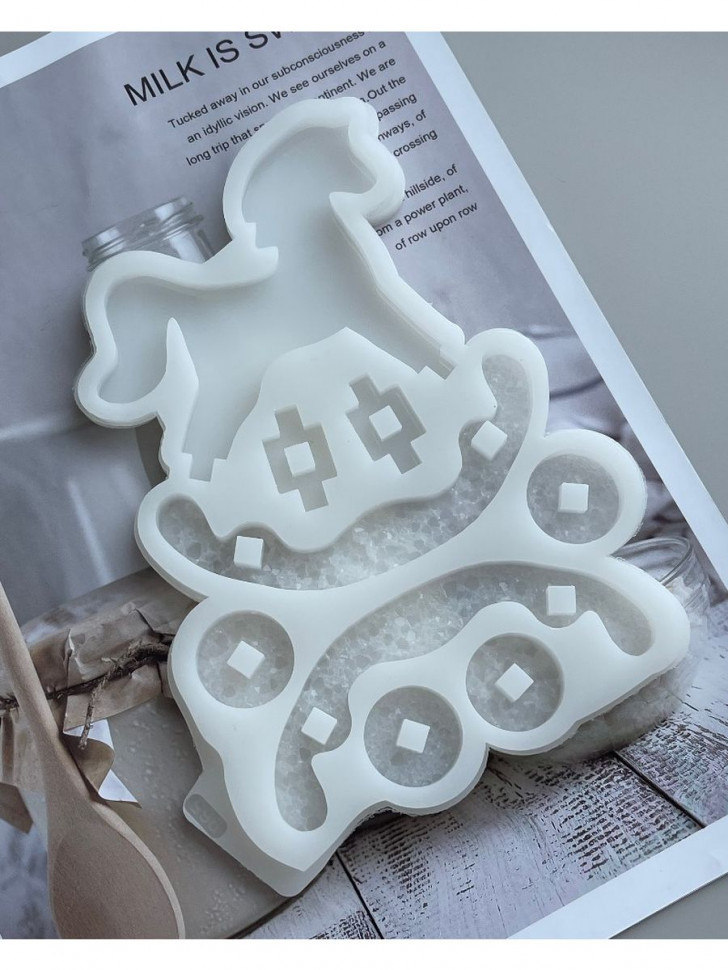 No. 965 Crystal Rocking Horse Silicone Mold - image 3