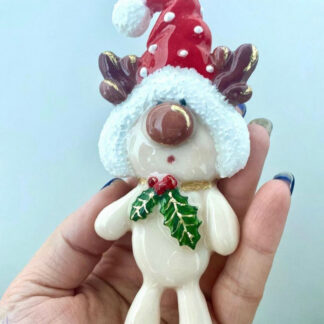No. 275 Christmas Reindeer Silicone Mold - image 1