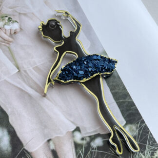No. 156 Ballerina with Crystal Tutu Silicone Mold - image 1