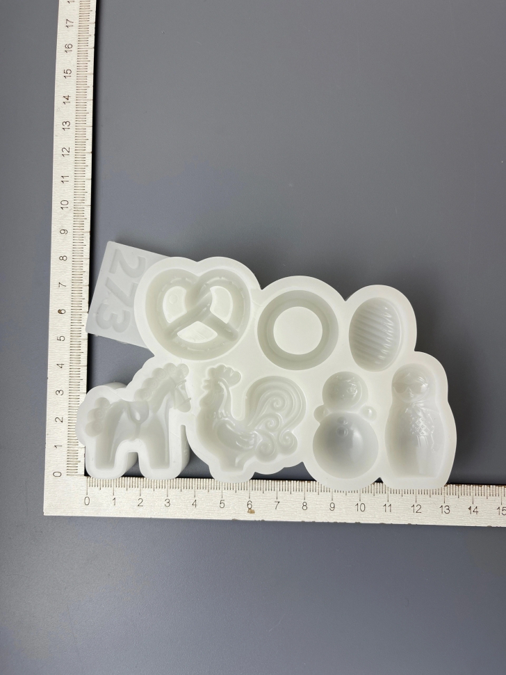 No. 273 Russian Folk Design Silicone Mold - image 4