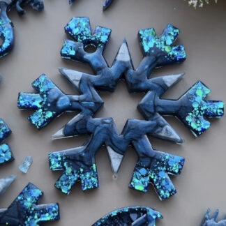 No. 215 Large Snowflake Silicone Mold - image 1