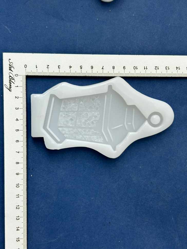 No. 211 Crystal Lantern Silicone Mold - image 3
