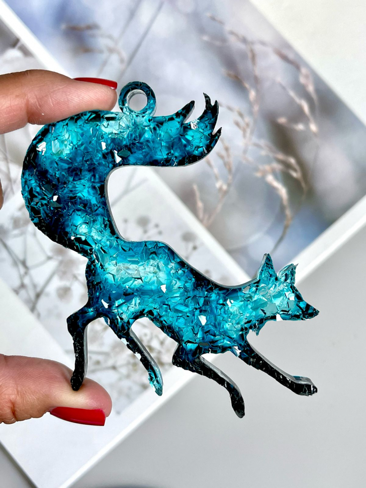 No. 716 Foxes Silicone Mold - image 2