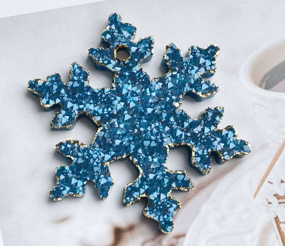 No. 106 Snowflake Silicone Mold - image 1