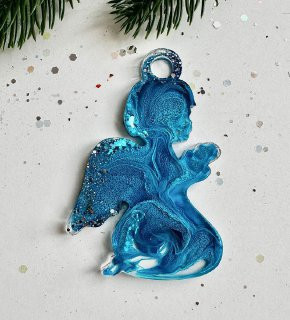 No. 137 Little Angel Silicone Mold - image 1