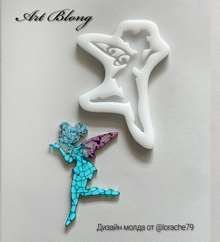 Lovely Fairy Silicone Mold - image 2
