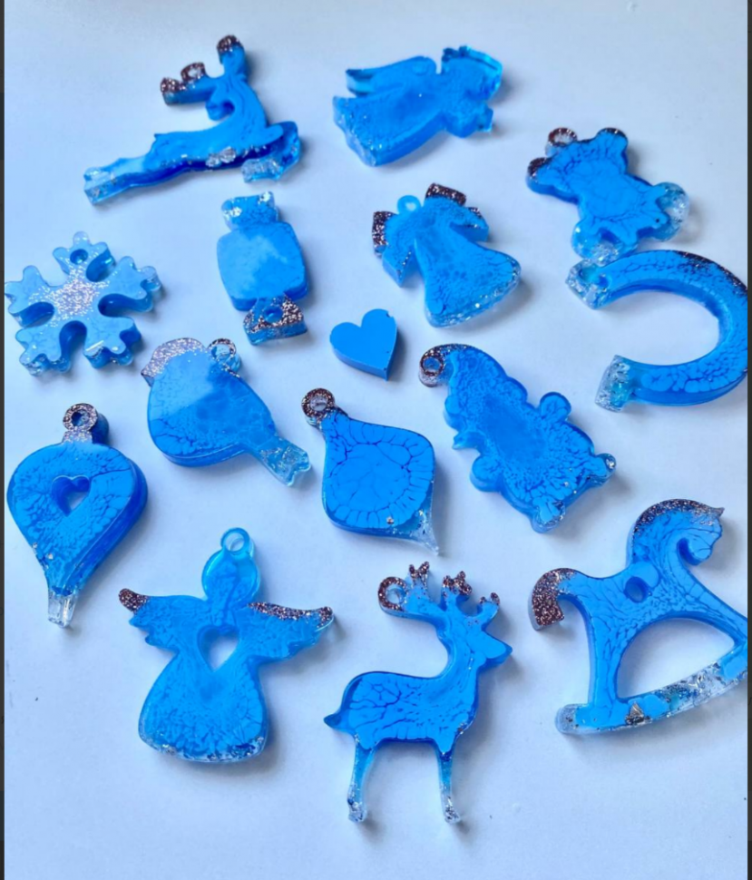 No. 157 Small Christmas Ornaments Silicone Mold - image 6