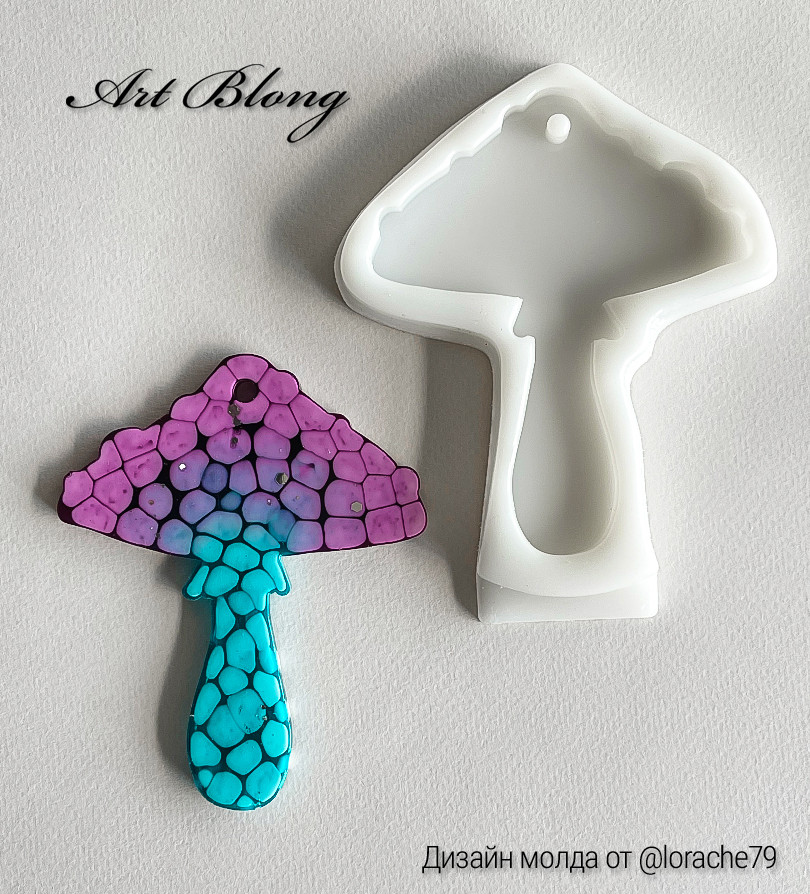 No. 292 Mushroom Silicone Mold - image 4