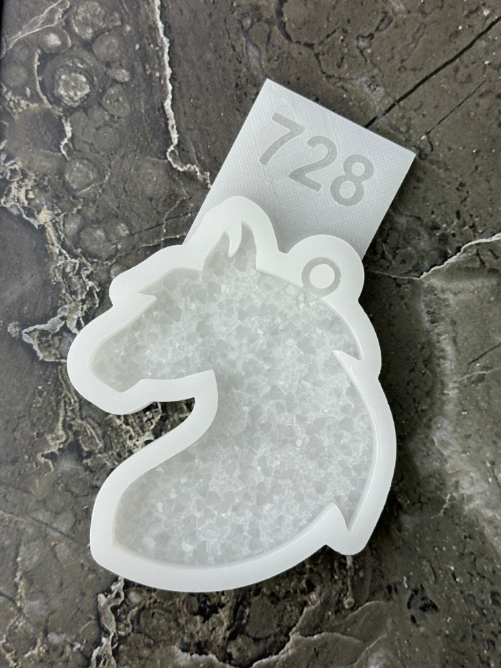No. 728 Horse Head Silicone Mold - image 3