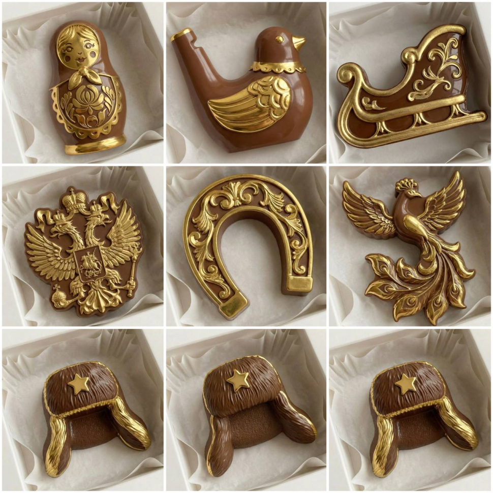 No. 4049 Russian Folk Design Silicone Mold - image 8