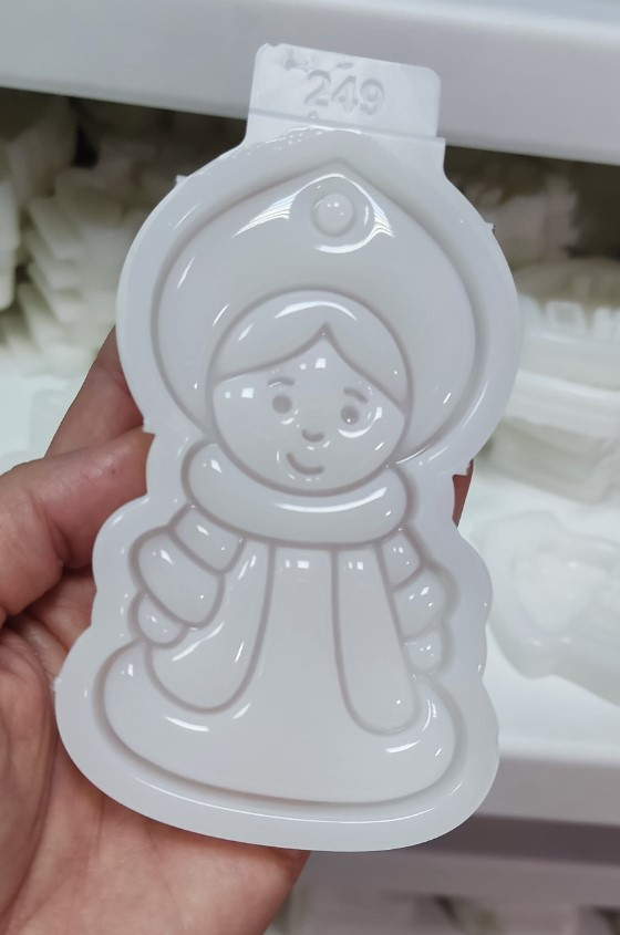 No. 249 Snow Maiden Silicone Mold - image 2