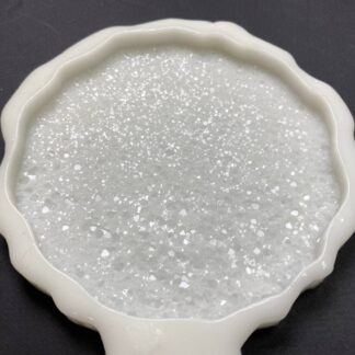 No. 816 Crystal Texture Coaster 13 cm Silicone Mold - image 1