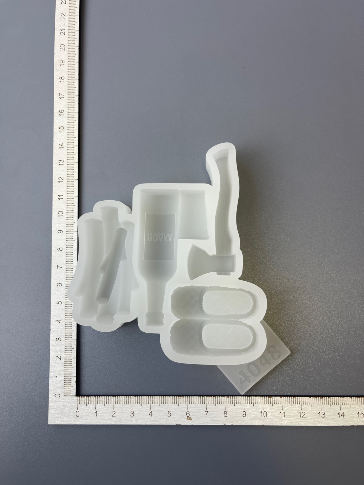 No. 4048 Russian Folk Design Silicone Mold - image 3