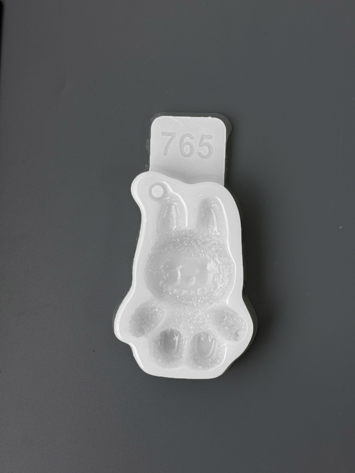 No. 765 Christmas Labubu Silicone Mold - image 2