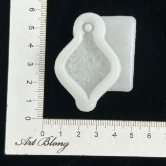 No. A-6 Mini Crystal Bauble, 4.2 cm Silicone Mold - image 1