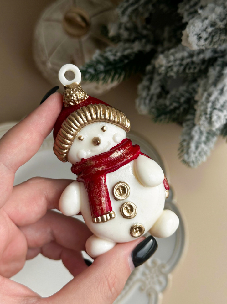 No. 762 Snowman Silicone Mold - image 2