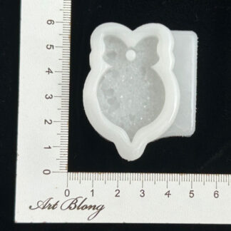No. A-4 Mini Crystal Bauble, 4.2 cm Silicone Mold - image 1