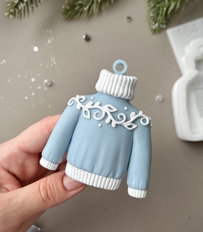 No. 164 Sweater Silicone Mold - image 2