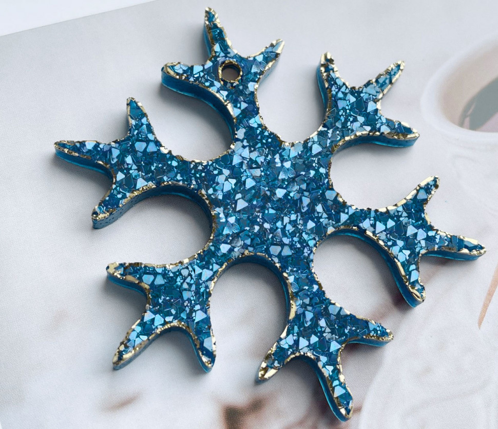 No. 299 Snowflake Silicone Mold - image 1