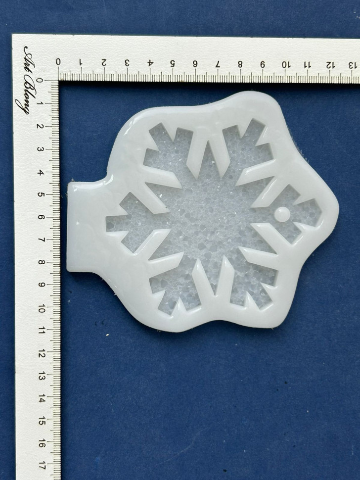 No. 107 Crystal Snowflake Silicone Mold - image 6
