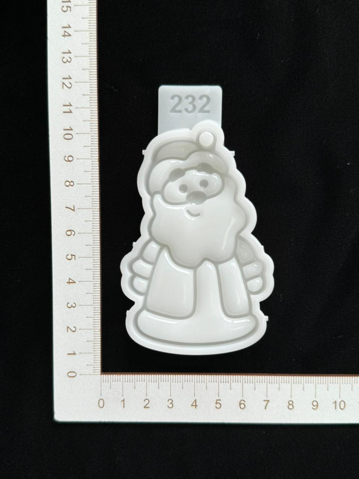 No. 232 Father Frost Silicone Mold - image 3