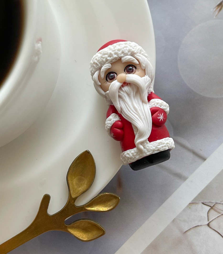 No. 1066 Father Frost, Snow Maiden and Christmas Tree Silicone Mold - image 3