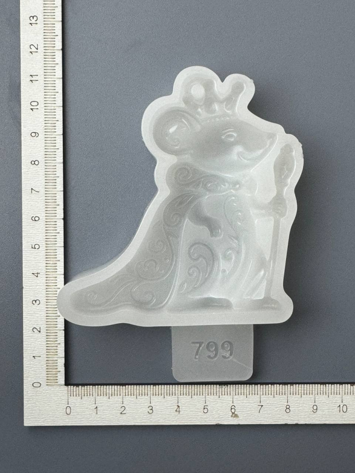 No. 799 Mouse King Silicone Mold - image 3