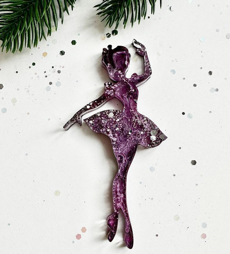 No. 259 Ballerina Silicone Mold - image 1
