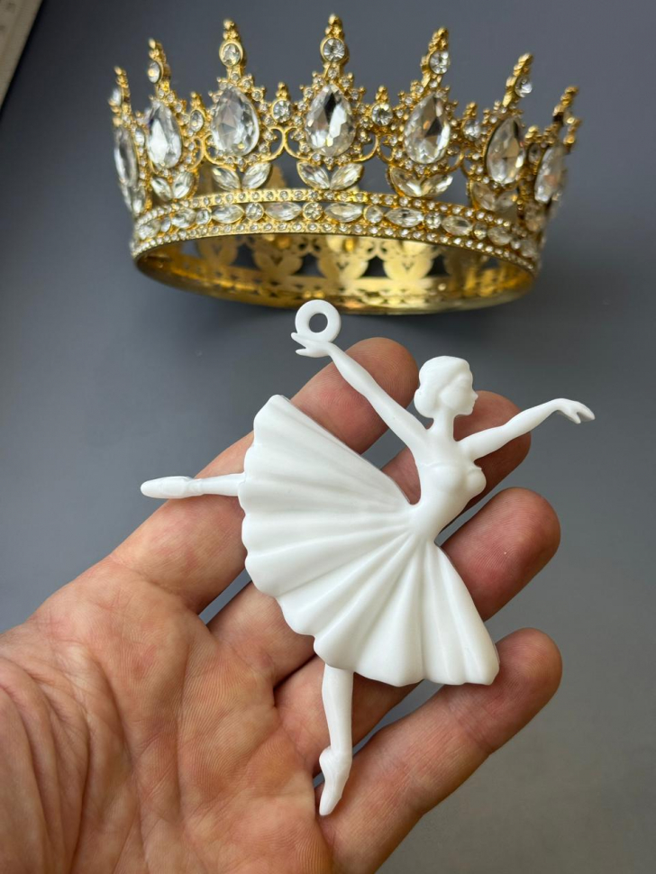 No. 269 Lifelike Ballerina Silicone Mold - image 2