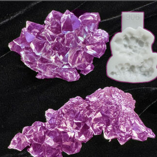 No. 906 Druzy Crystals Silicone Mold - image 1