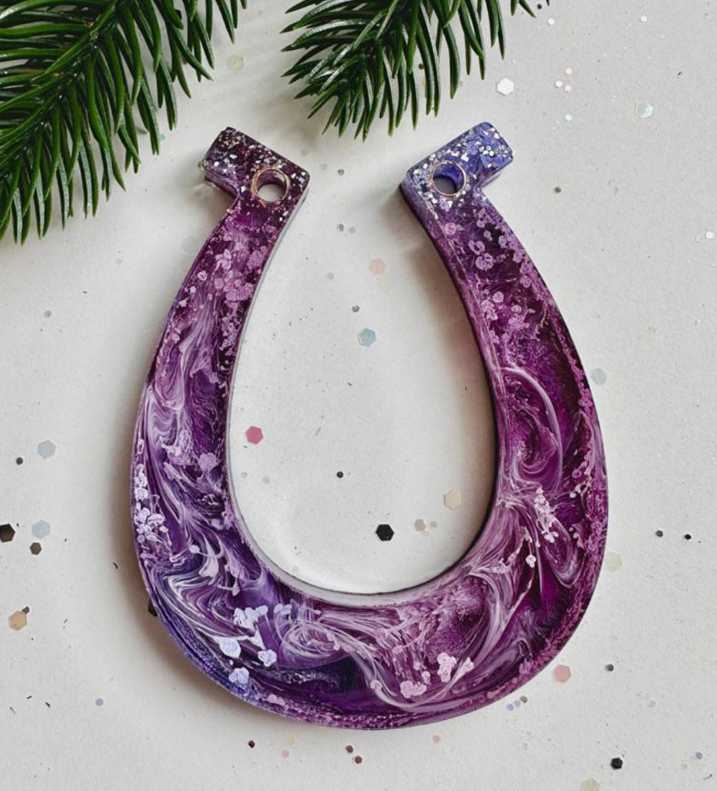 No. 152 Horseshoe, 9 cm Silicone Mold - image 1