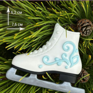 No. 4006 Ice Skate Silicone Mold - image 1