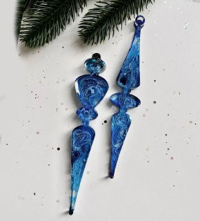 No. 247 Icicles Silicone Mold - image 1
